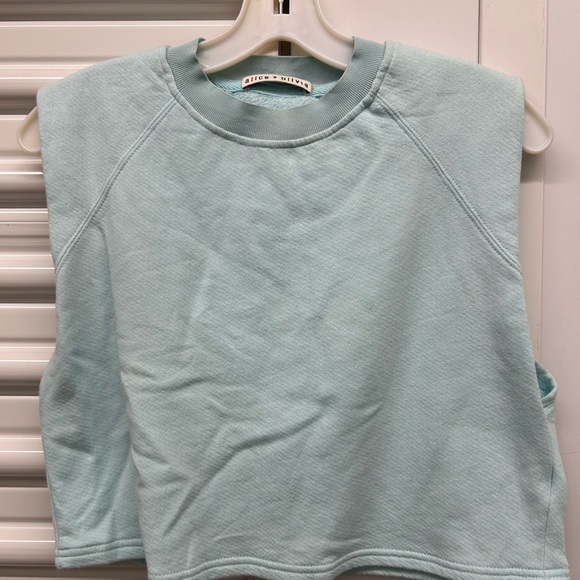 Alice + Olivia sweatshirt crop top - Picture 4 of 6
